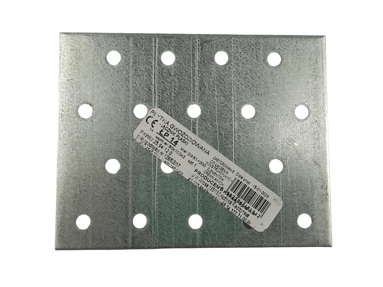 Łącznik płaski do złączy ciesielskich LP-14